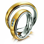 t�bbsz�nu aranyozott �s r�diumozott gy�r�